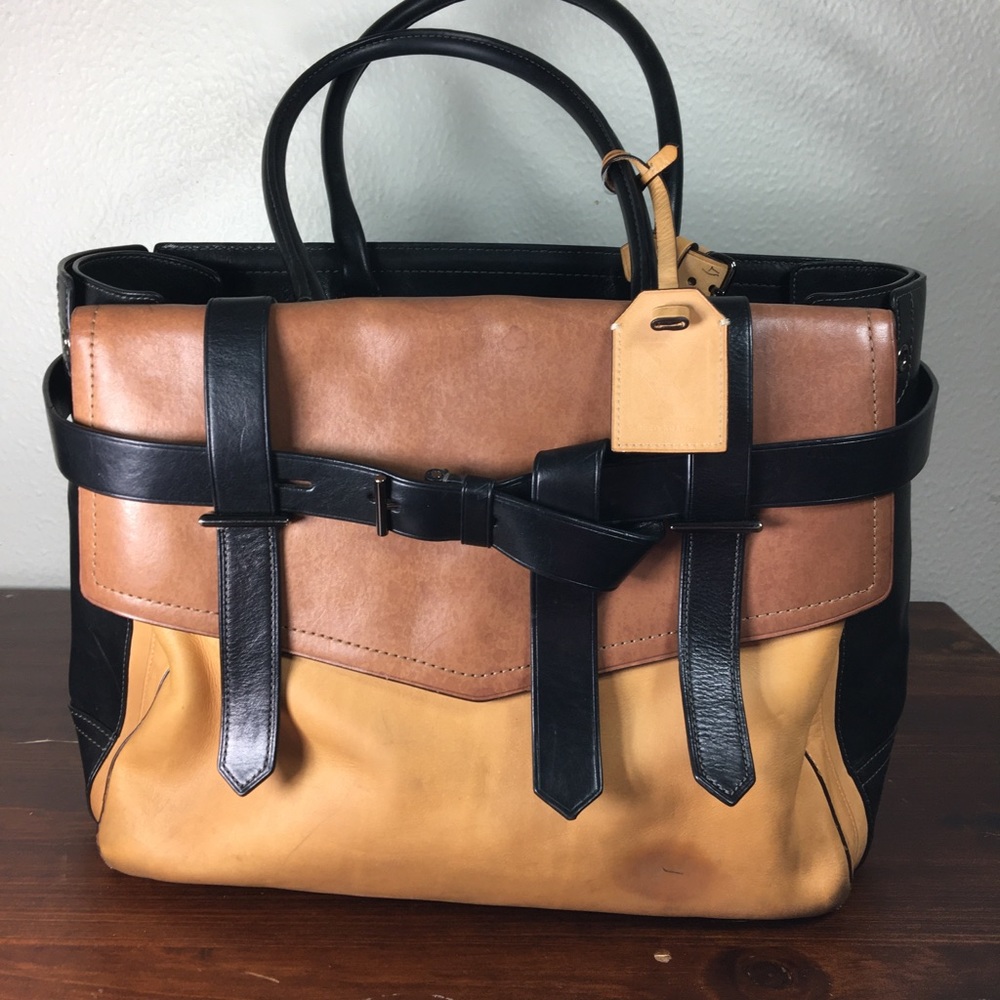 Reed Krakoff Box Tote Leather Baguette